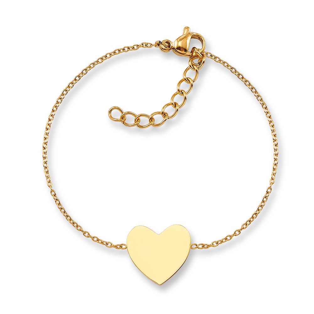 Armband LOVE in Gold (inkl. Gravur) - Tuesbelle