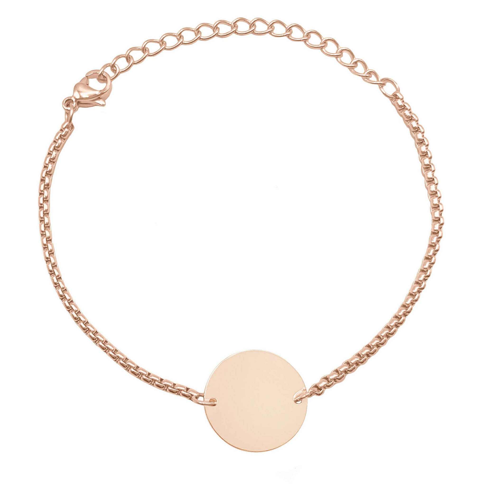 Armband PURE in Rosé Gold (inkl. Gravur) - Tuesbelle