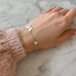 Armband Schmetterling verschiedene Farben - Tuesbelle