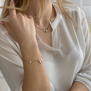 Armband Schmetterling verschiedene Farben - Tuesbelle